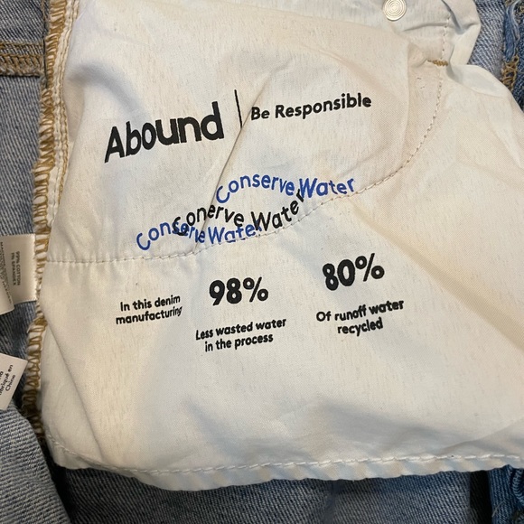 Abound High Waist Button Fly Mom Jeans, sz 29 - Picture 10 of 13